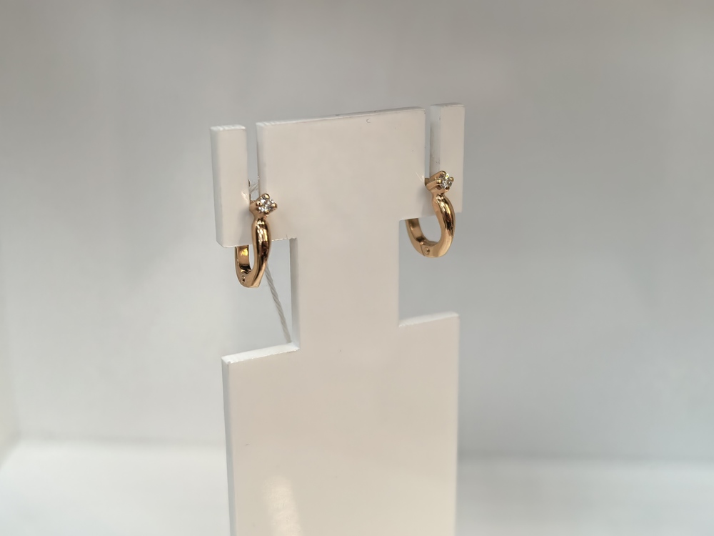 СЕРЬГИ БРИЛЛИАНТ (Au 585)