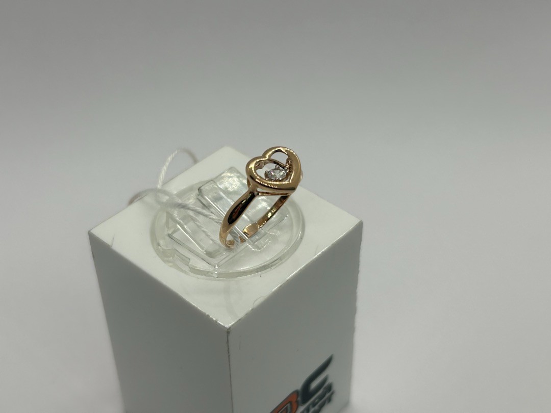 КОЛЬЦО С КАМНЕМ (Au 585)