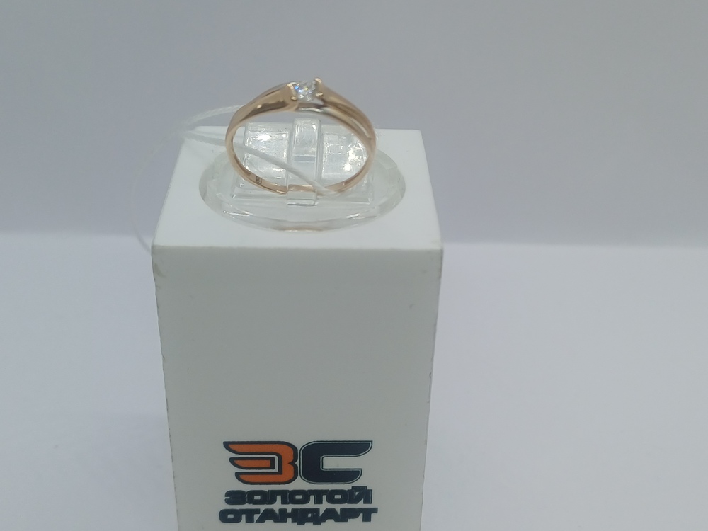 КОЛЬЦО С КАМНЕМ (Au 585)