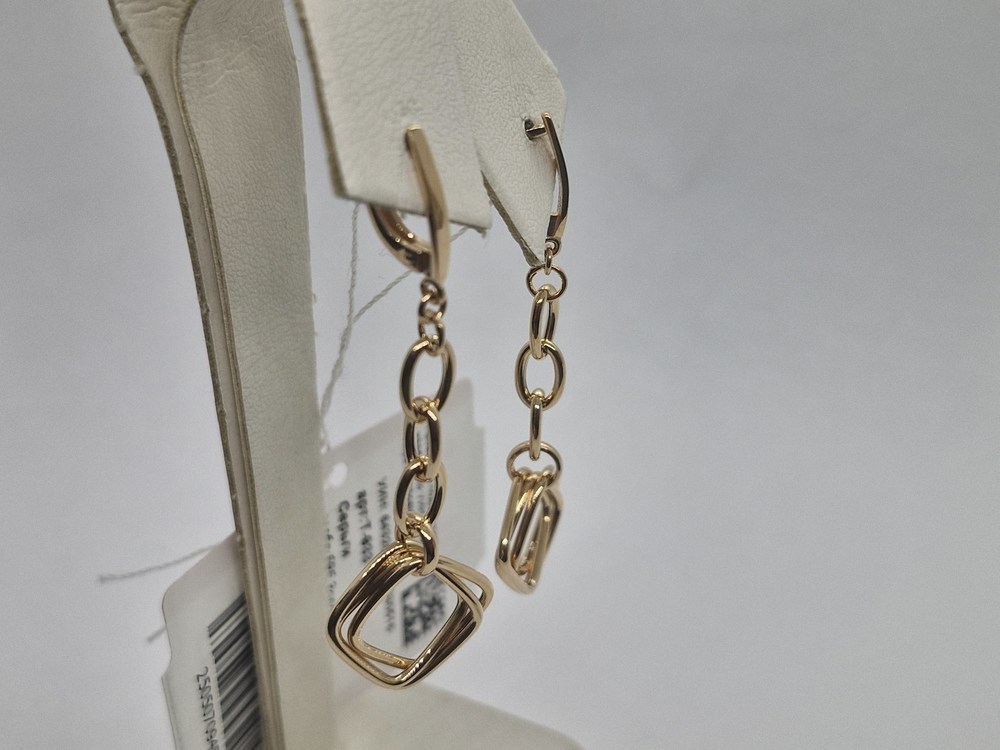 СЕРЬГИ БЕЗ КАМНЯ (Au 585)