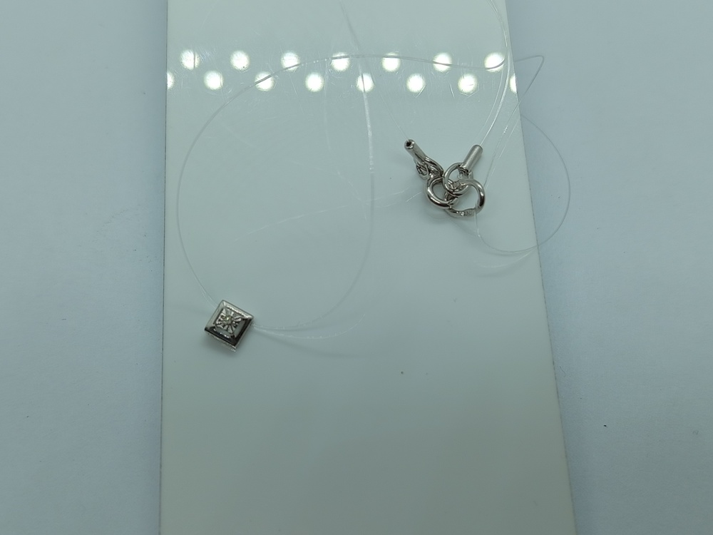 КОЛЬЕ БРИЛЛИАНТ (Ag 925)