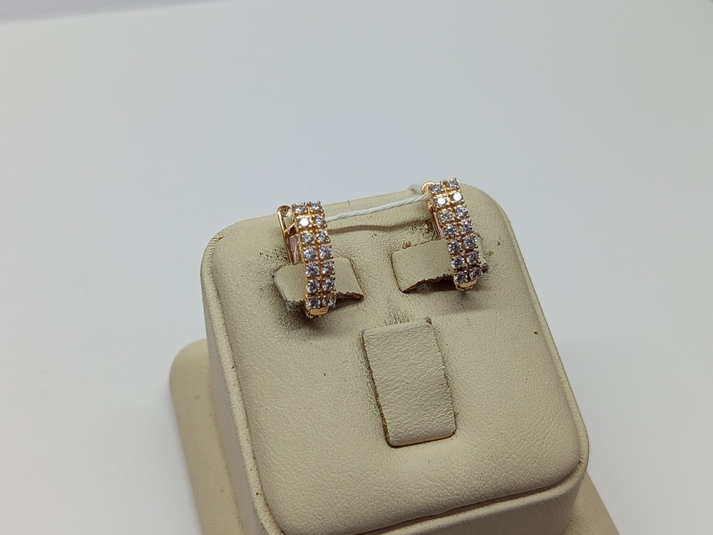 СЕРЬГИ С КАМНЯМИ (Au 585)