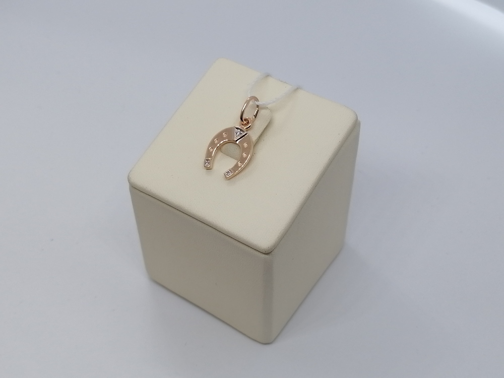 ПОДКМИ585 ПОДВЕСКА С КАМНЯМИ (Au 585)