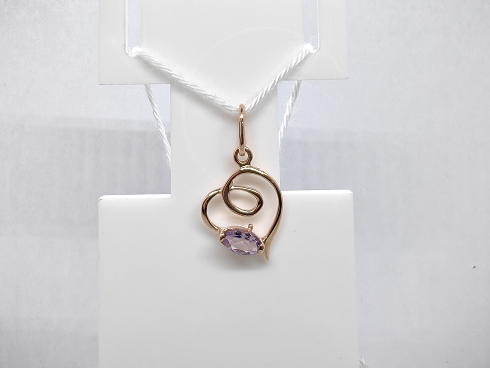 ПОДВЕСКА С КАМНЕМ (Au 585)