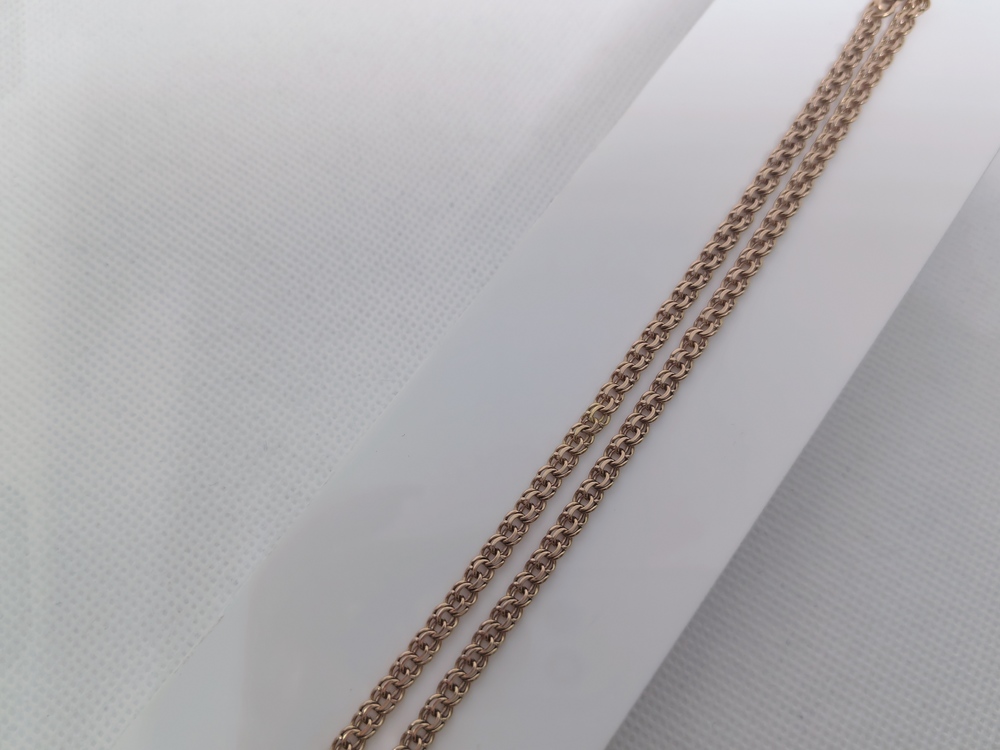 ЦЕПЬ ПОЛНОВЕСНАЯ Бисмарк (Au 585)