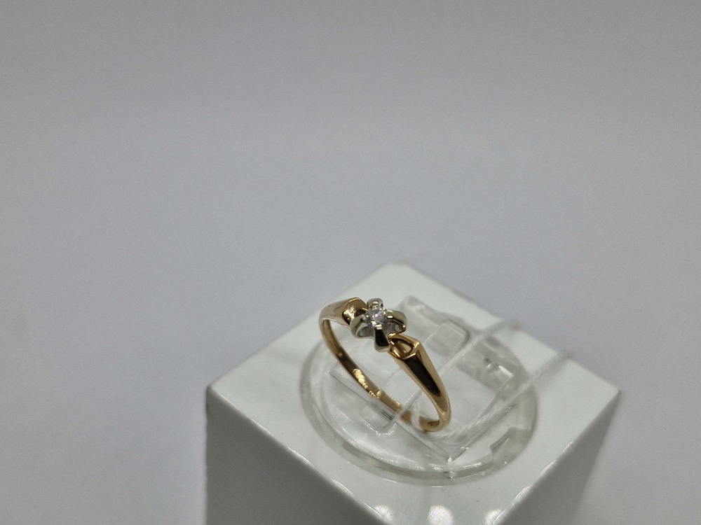 КОЛЬЦО БРИЛЛИАНТ Au 585