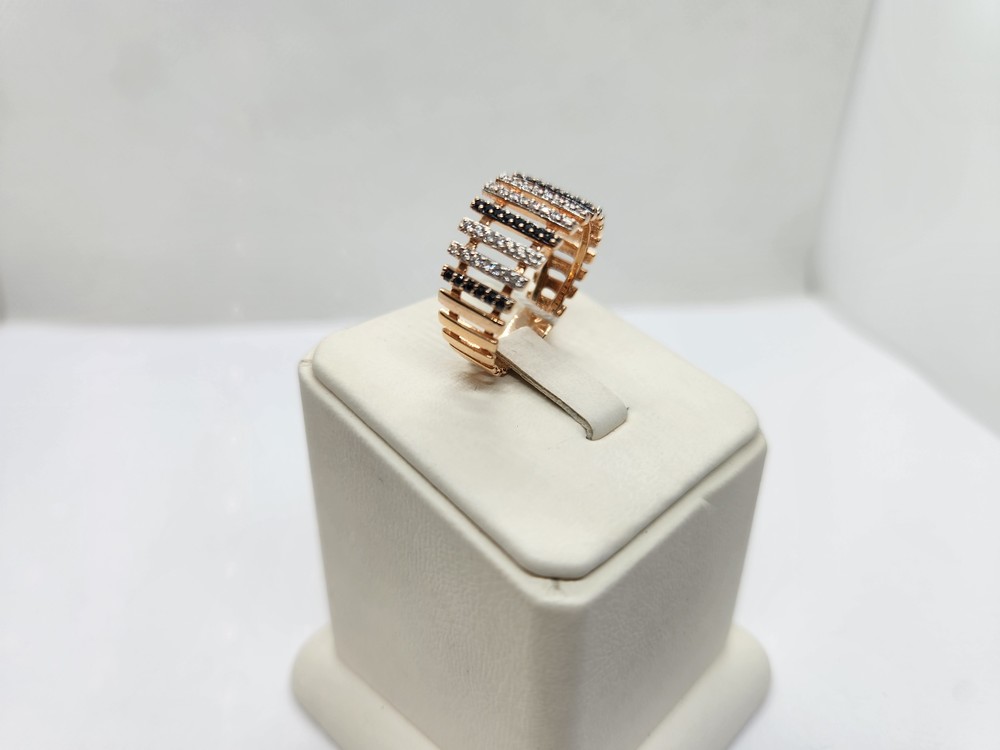 КОЛКМИ585 КОЛЬЦО С КАМНЯМИ (Au 585)