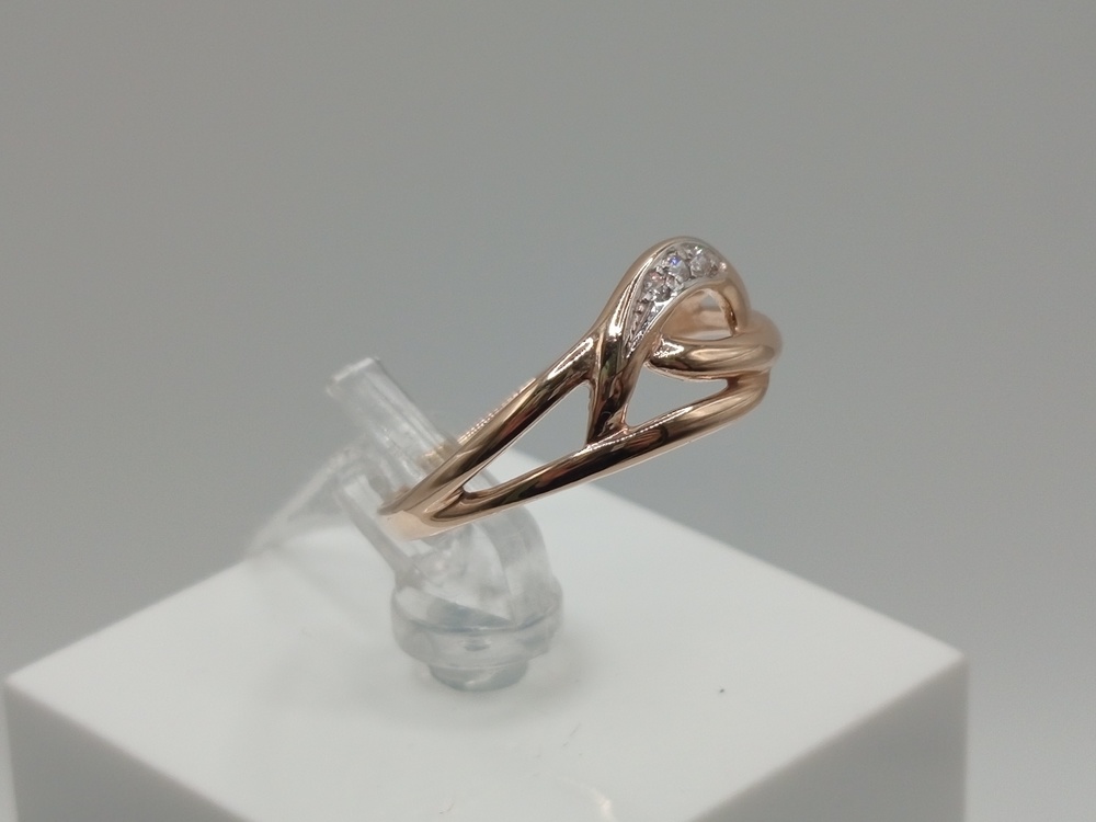 КОЛКМИ585 КОЛЬЦО С КАМНЯМИ (Au 585)