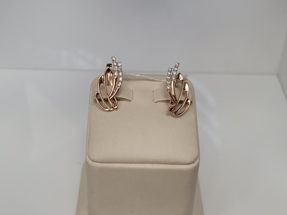 СЕРЬГИ С КАМНЯМИ (Au 585)