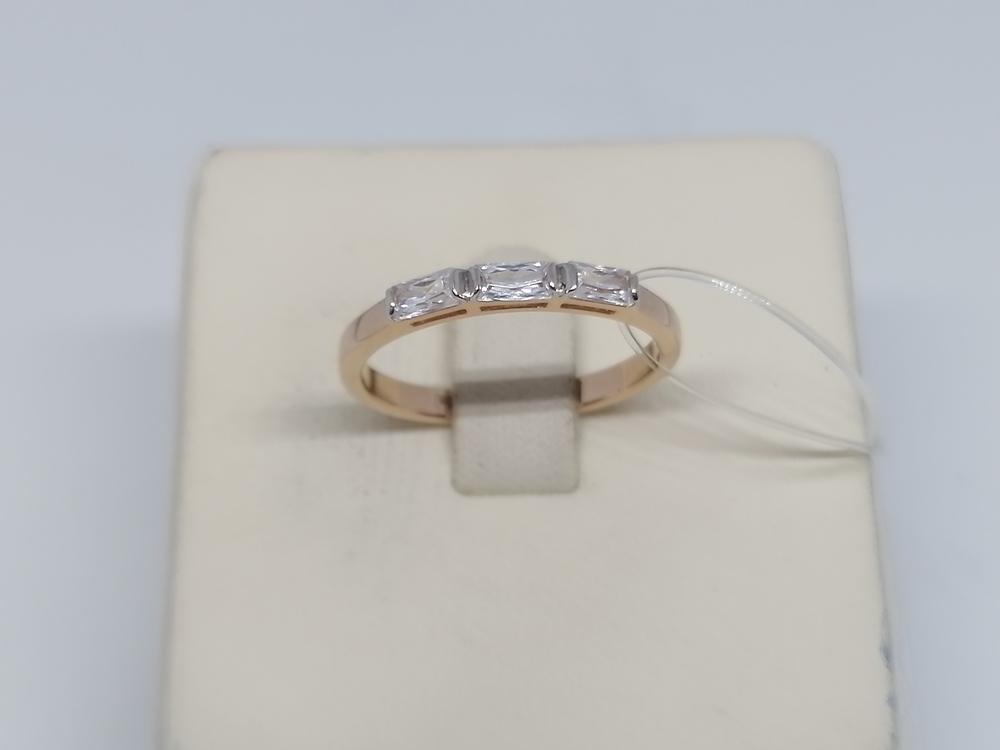 51-110-01632-1 КОЛЬЦО С КАМНЯМИ (Au 585)