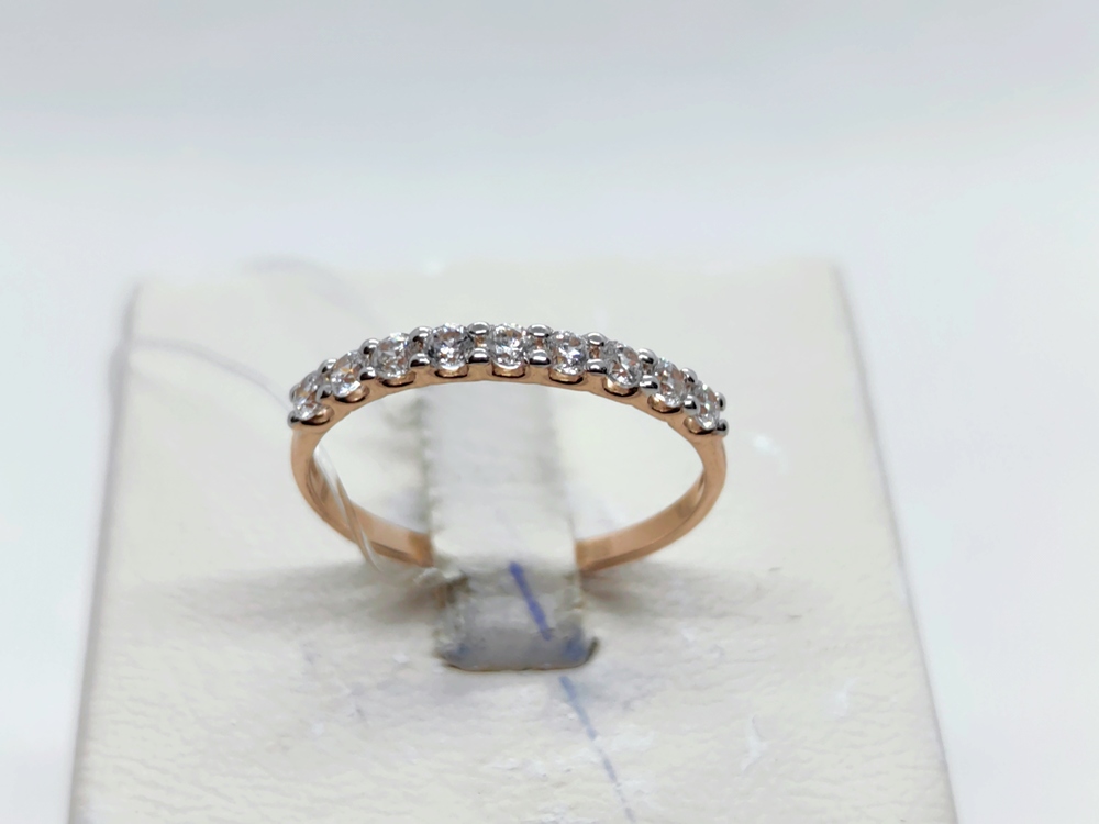 017169 КОЛЬЦО С КАМНЯМИ (Au 585)