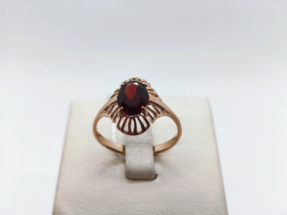 КОЛЬЦО С КАМНЕМ (Au 585)