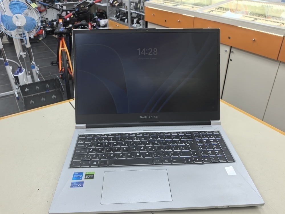 Ноутбук Machenike l15s; Core I5-12450H, GeForce GTX 1650, 12 Гб, 512 GB, Нет