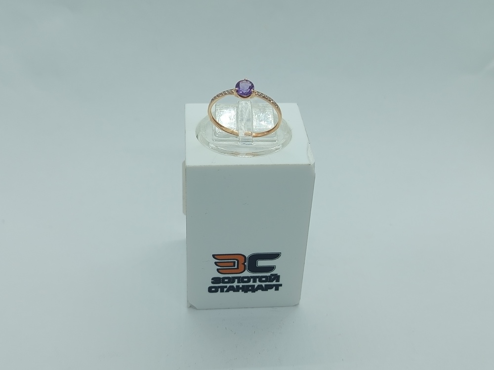 КОЛКМИ585 КОЛЬЦО С КАМНЯМИ (Au 585)