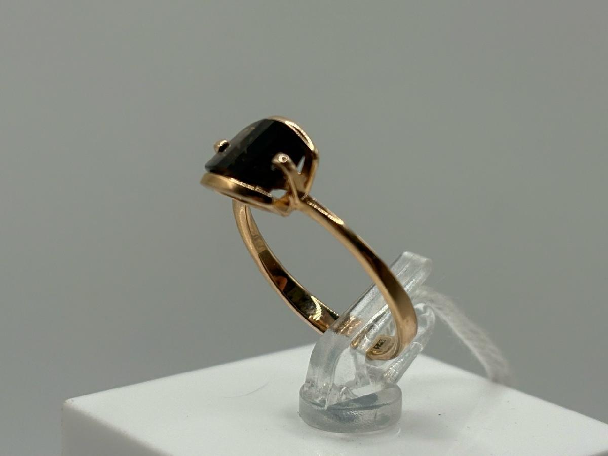 КОЛКМ585 КОЛЬЦО С КАМНЕМ (Au 585)