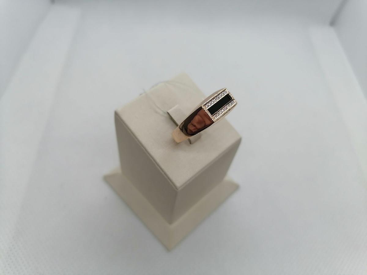 ПЕЧАТКА С КАМНЯМИ (Au 585)