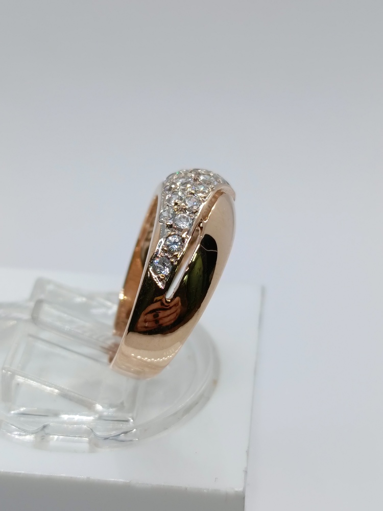 КОЛКМИ585 КОЛЬЦО С КАМНЯМИ (Au 585)