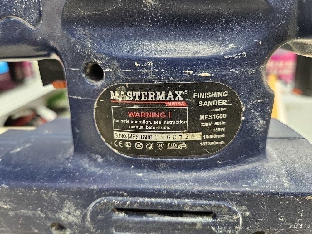 Шлифовальная машина Mastermax MFS 1600