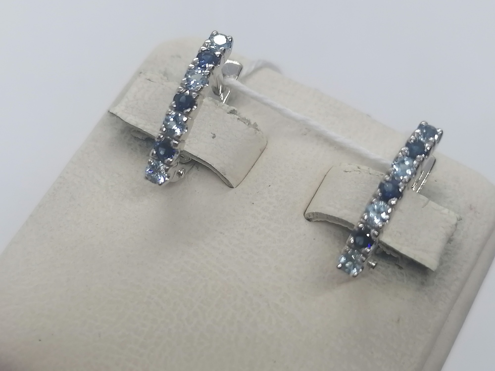 СЕРЬГИ С КАМНЯМИ (Au 585)