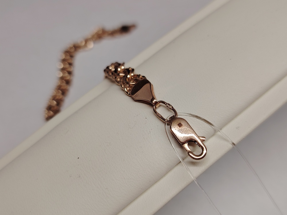 670009024 БРАСЛЕТ ПУСТОТЕЛЫЙ Бисмарк (Au 585)