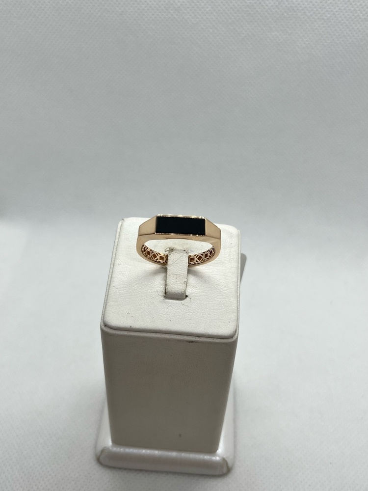 КОЛЬЦО ПЕЧАТКА с камнем (Au 585)