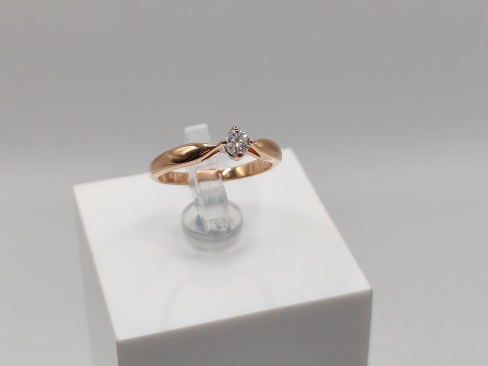 КОЛЬЦО БРИЛЛИАНТ Au 585