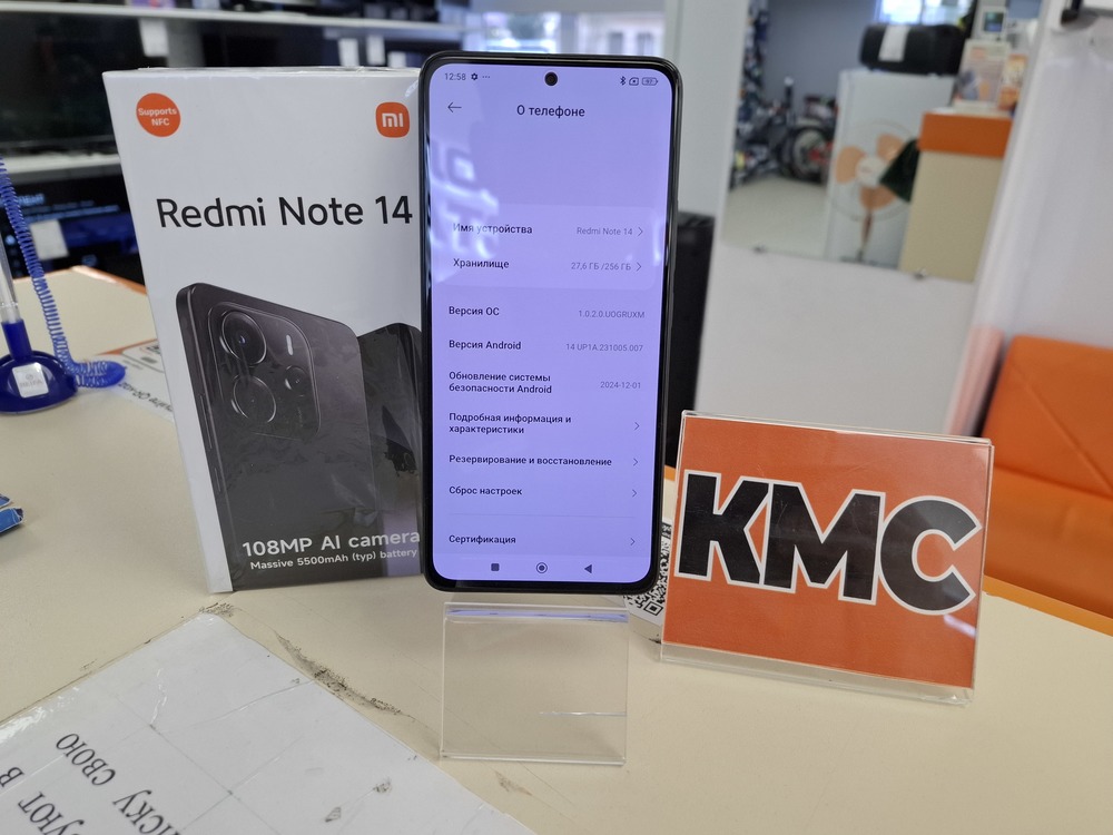 Смартфон Xiaomi Redmi note 14 8/256