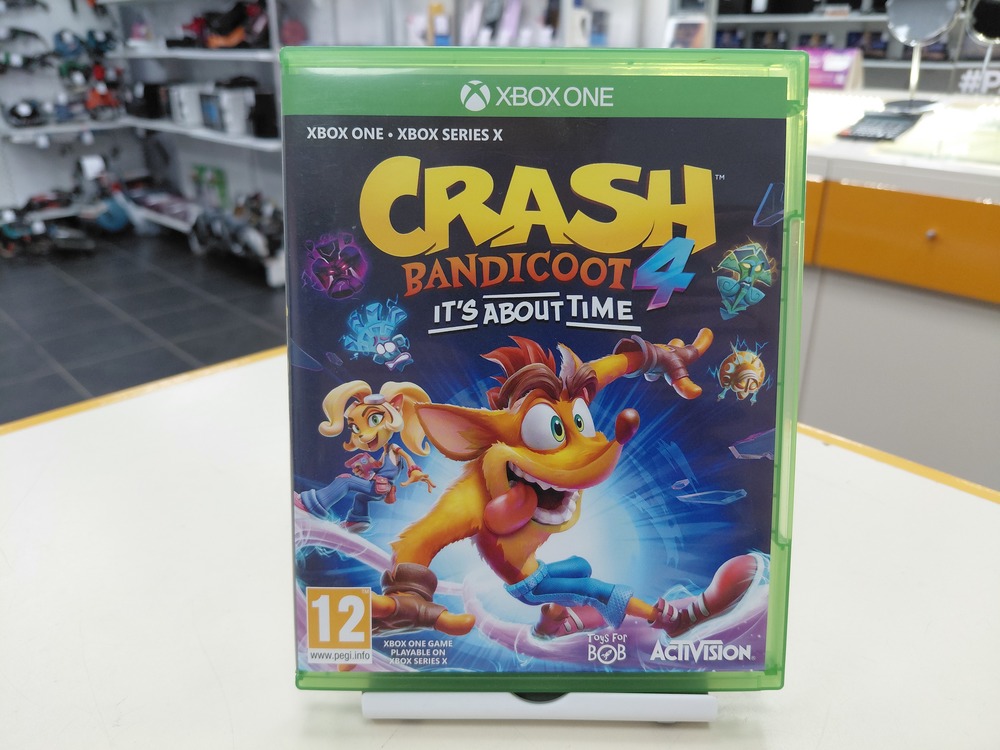 Игра  XBOX Crash Badicoot 4