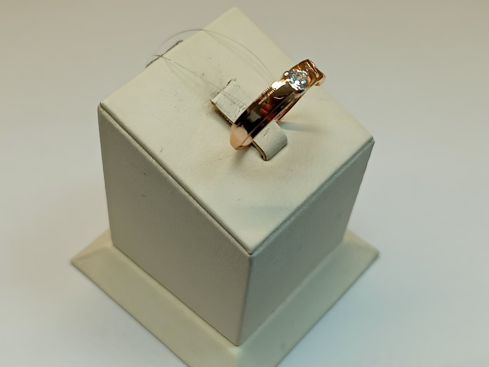 КОЛЬЦО С КАМНЕМ (Au 585)