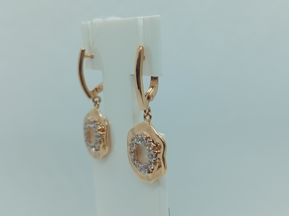 СЕРЬГИ С КАМНЯМИ (Au 585)