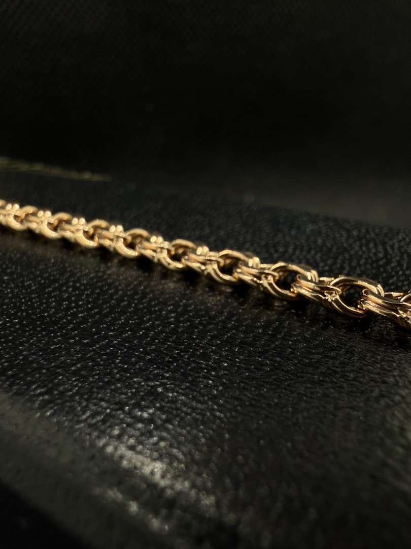 БРАСЛЕТ ПУСТОТЕЛЫЙ Бисмарк Au 585