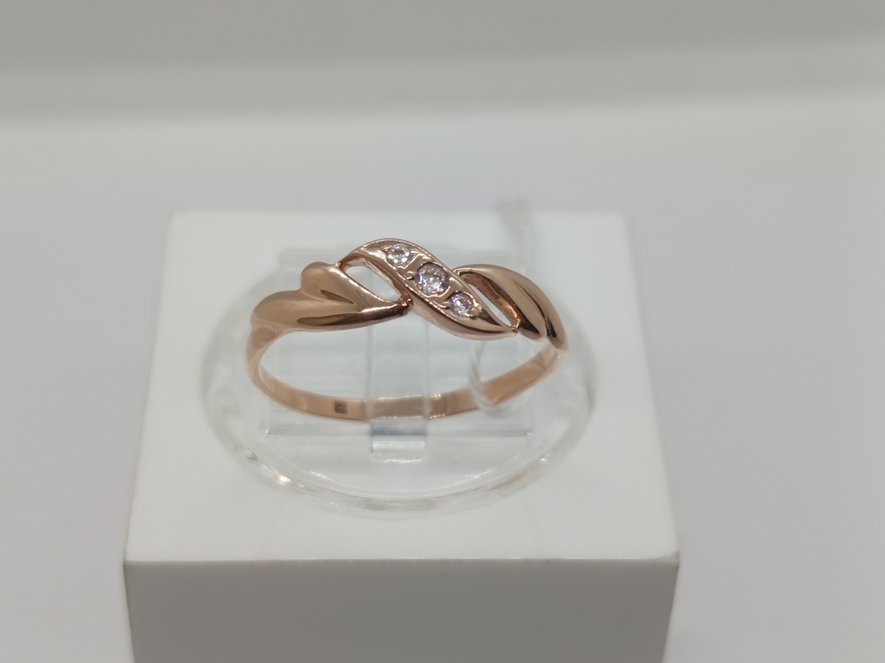 КОЛКМИ585 КОЛЬЦО С КАМНЯМИ (Au 585)