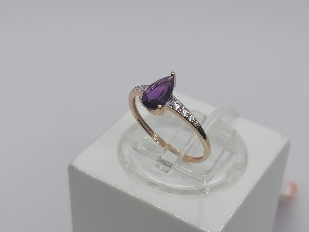 КОЛКМИ585 КОЛЬЦО С КАМНЯМИ (Au 585)