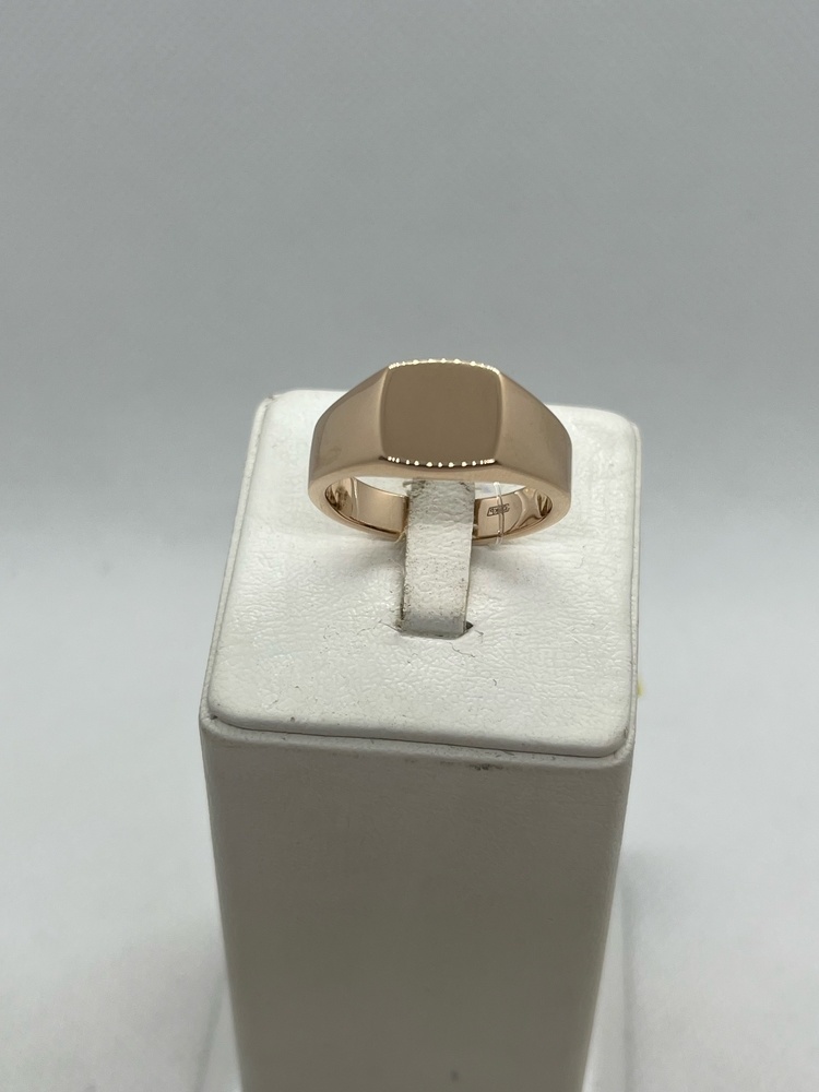 01-0062 КОЛЬЦО ПЕЧАТКА без камня (Au 585)