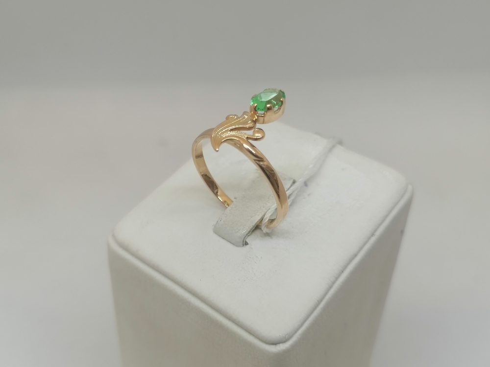 КОЛЬЦО С КАМНЕМ (Au 585)