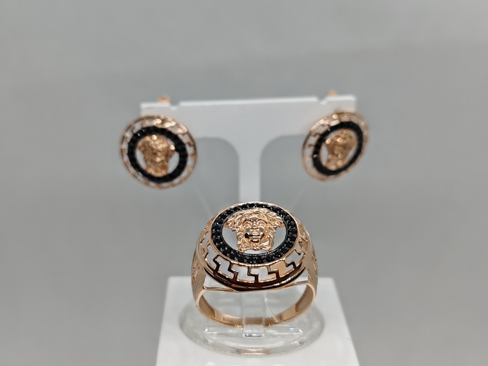 СЕРЬГИ С КАМНЯМИ (Au 585)