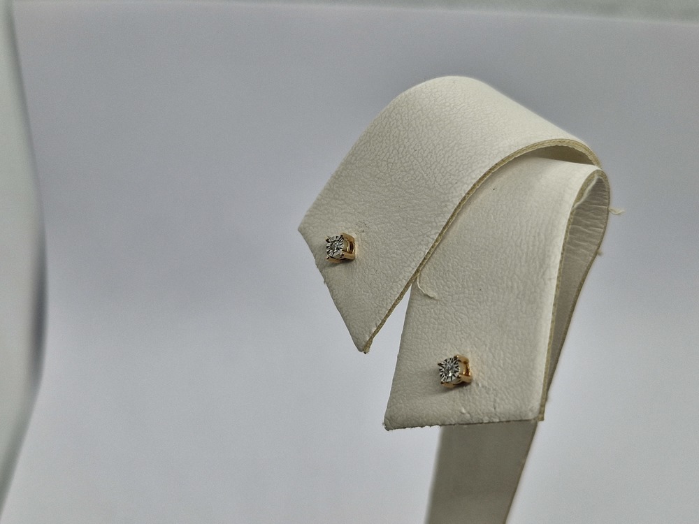 СЕРЬГИ БРИЛЛИАНТ (Au 585)