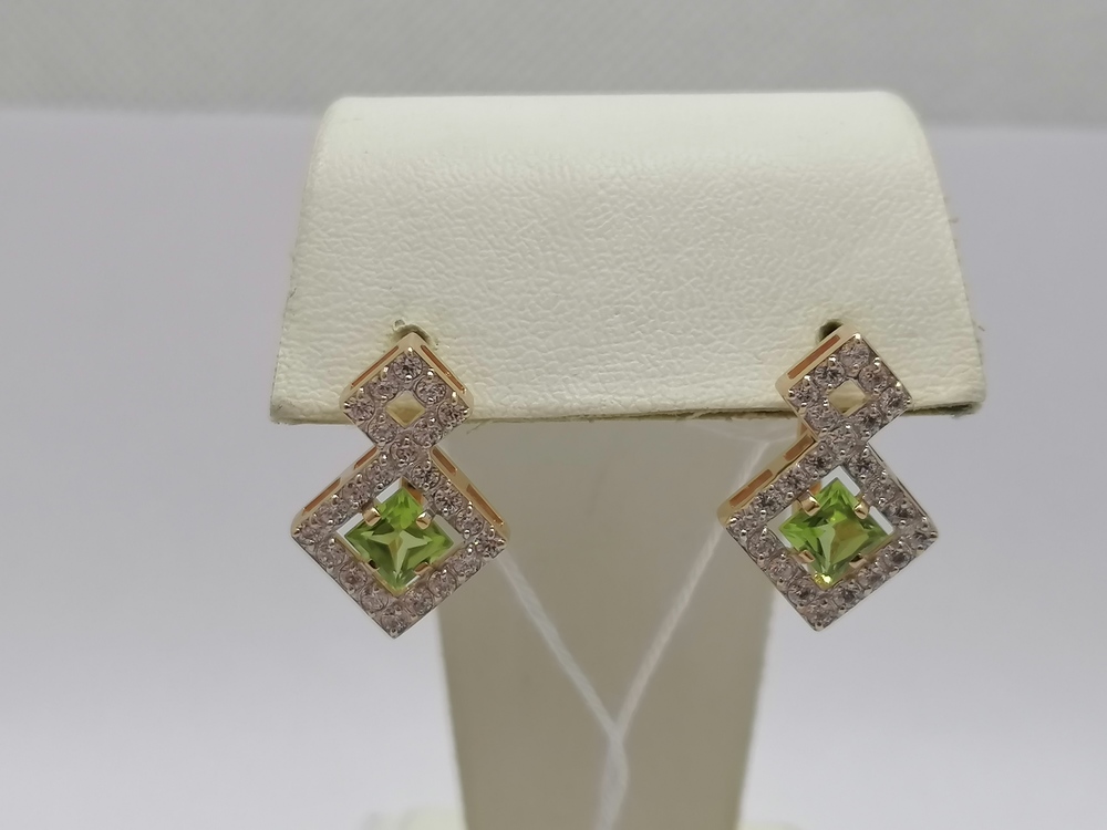 СКМИ585 СЕРЬГИ С КАМНЯМИ (Au 585) СКМИ585 СЕРЬГИ С КАМНЯМИ (Au 585)