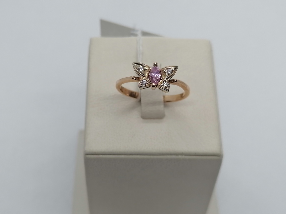 КОЛКМИ585 КОЛЬЦО С КАМНЯМИ (Au 585)