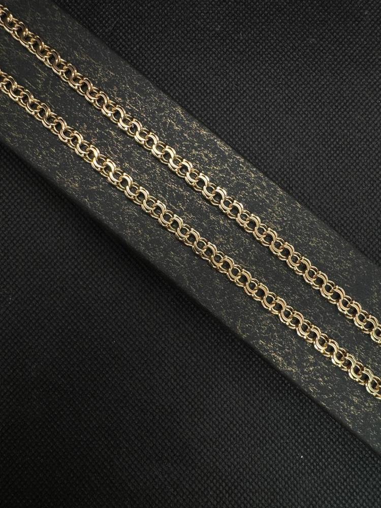 ЦЕПЬ ПОЛНОВЕСНАЯ Бисмарк (Au 585)