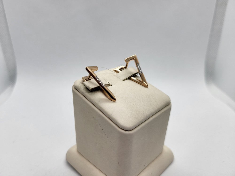 СЕРЬГИ С КАМНЯМИ (Au 585)