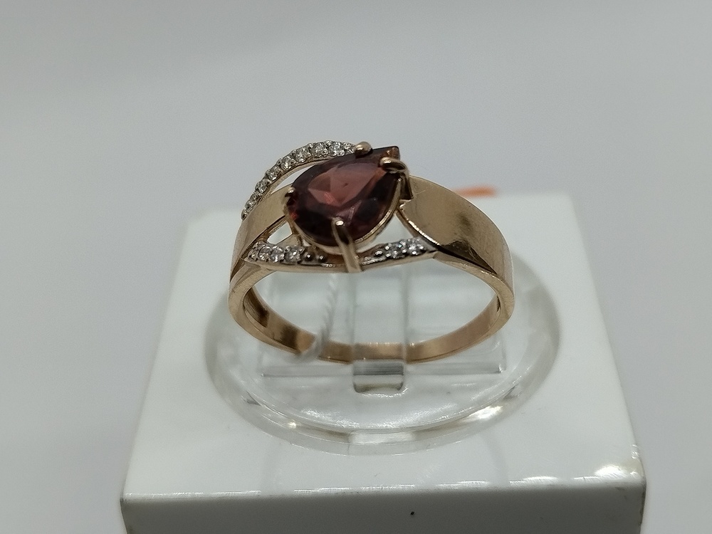 КОЛКМИ585 КОЛЬЦО С КАМНЯМИ (Au 585)