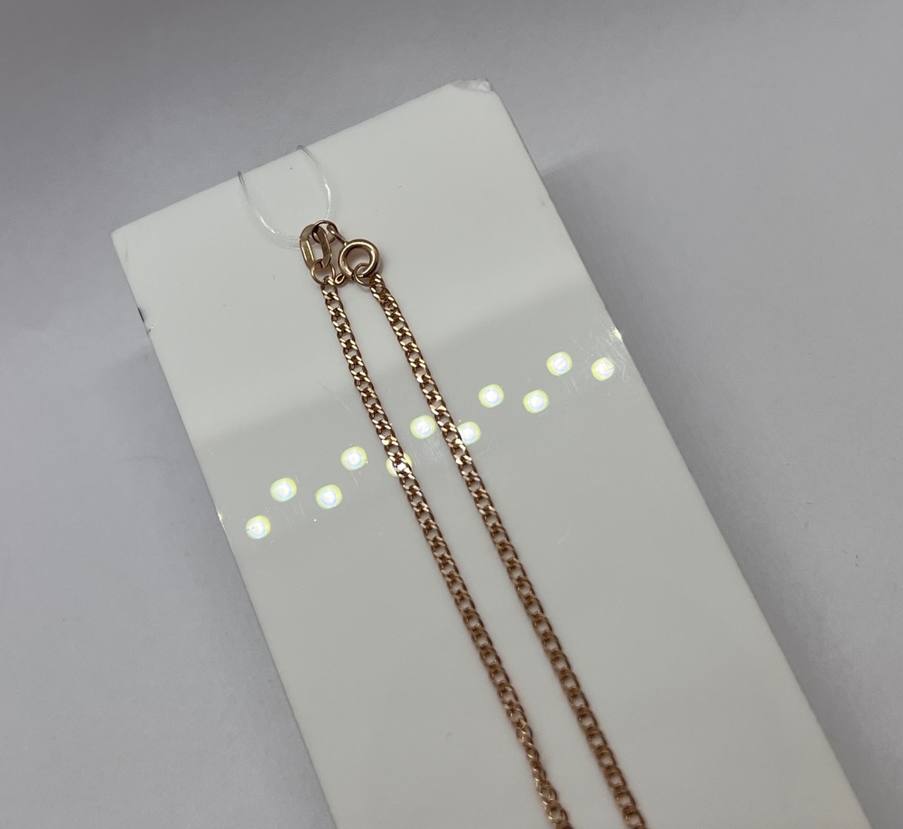 ЦЕПЬ ПОЛНОВЕСНАЯ Ромб двойной (Au 585)