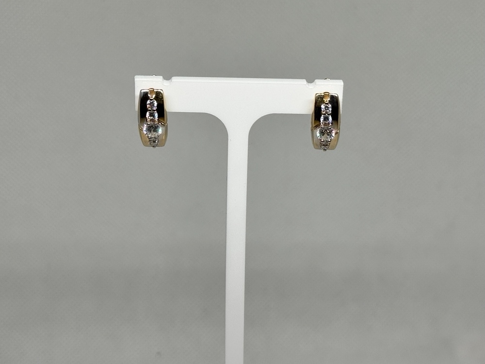 СЕРЬГИ С КАМНЯМИ (Au 585)