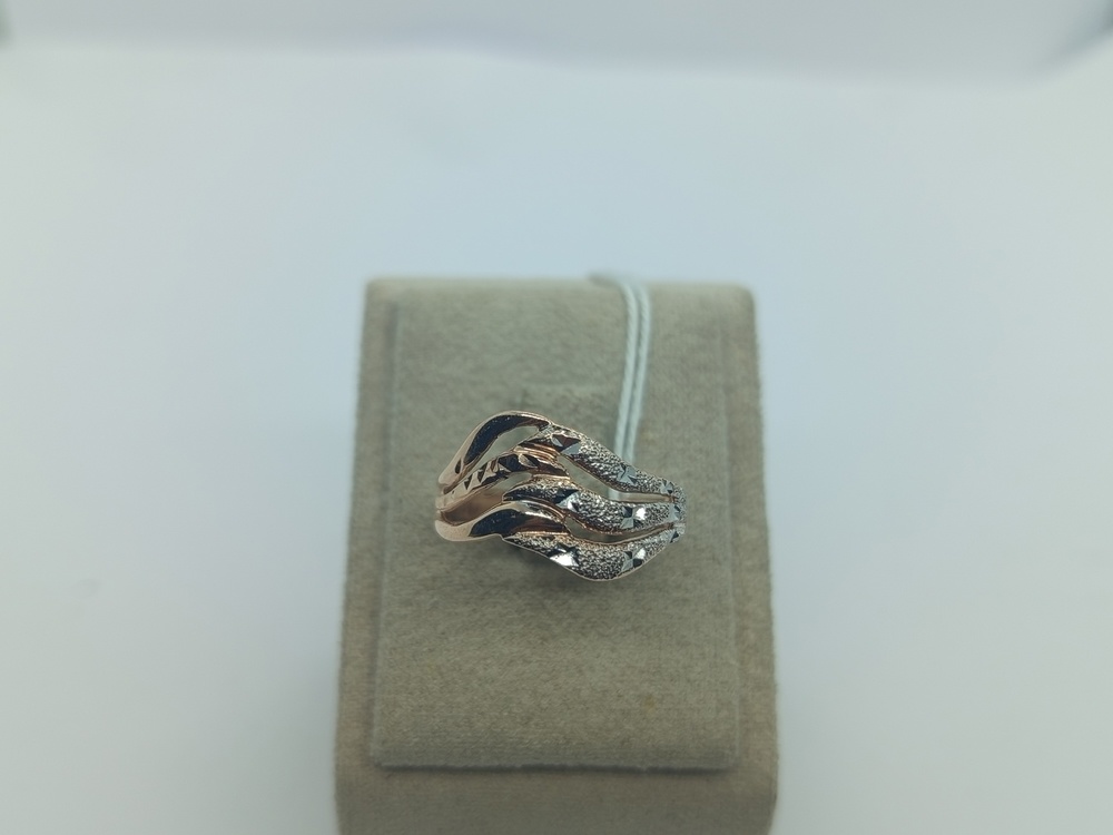 КОЛБКМ585 КОЛЬЦО БЕЗ КАМНЯ (Au 585)