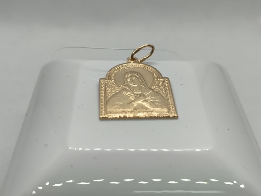 ПОДВЕСКА ИКОНА без камня (Au 585)