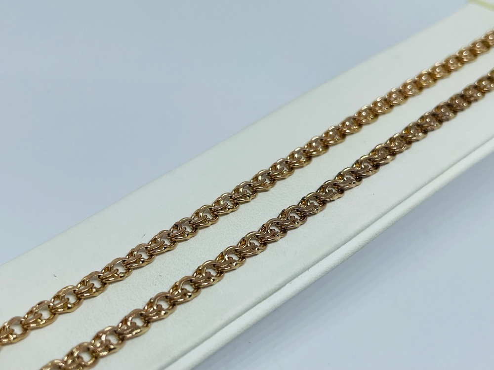 ЦЕПЬ ПОЛНОВЕСНАЯ Бисмарк (Au 585)