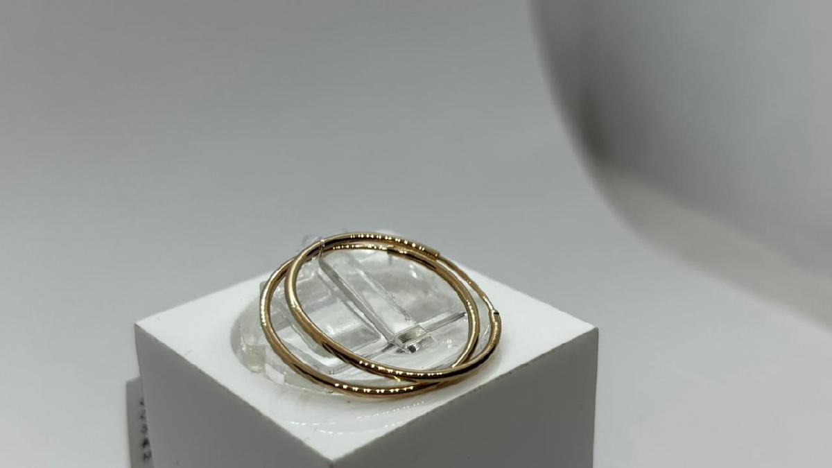 СЕРЬГИ КОНГО без камня (Au 585)