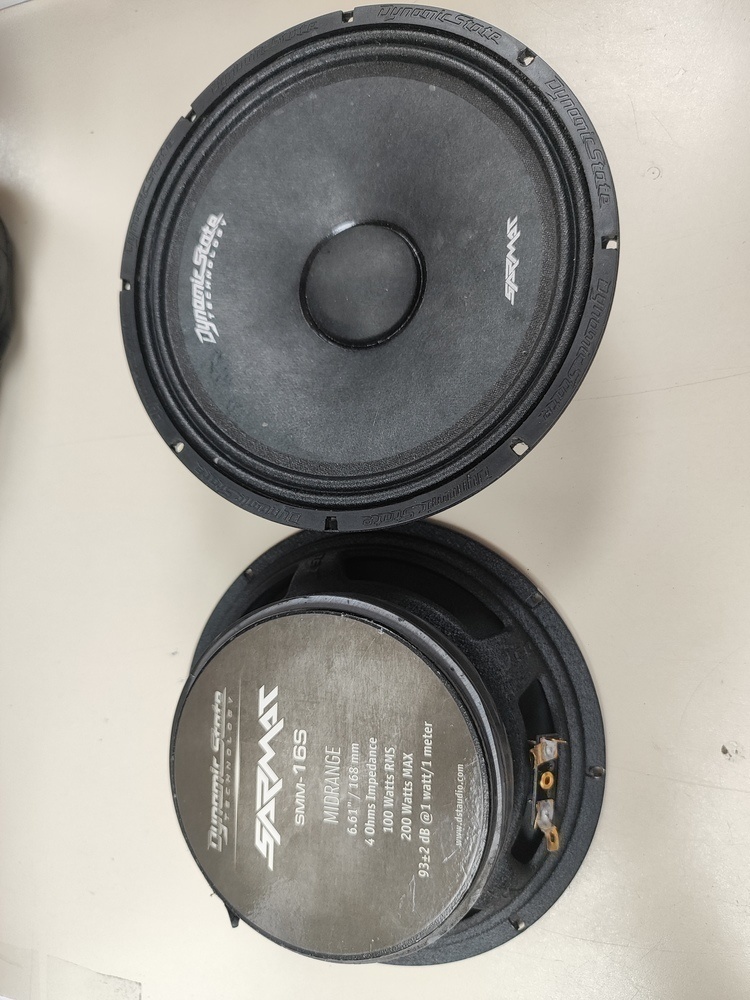 Автоакустика передняя Dynamic State SARMAT SMM-16S