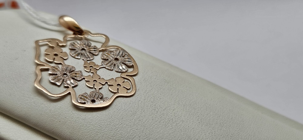 ПОДВЕСКА БЕЗ КАМНЯ Au 585 ПОДВЕСКА БЕЗ КАМНЯ Au 585